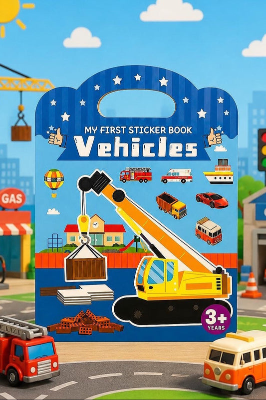 Jelly Reusable Sticker Book