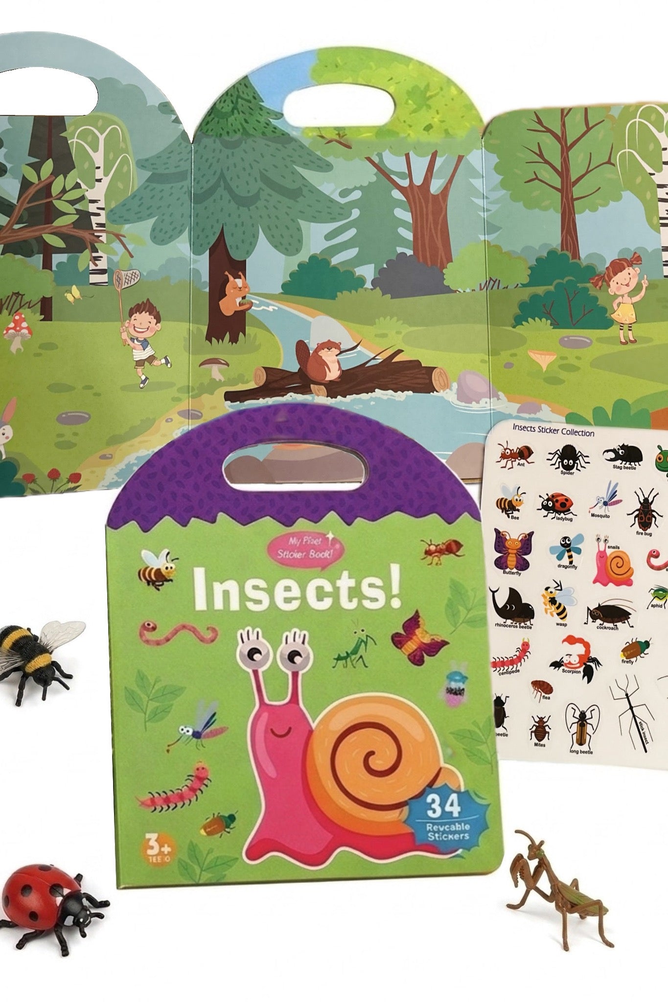 Jelly Reusable Sticker Book