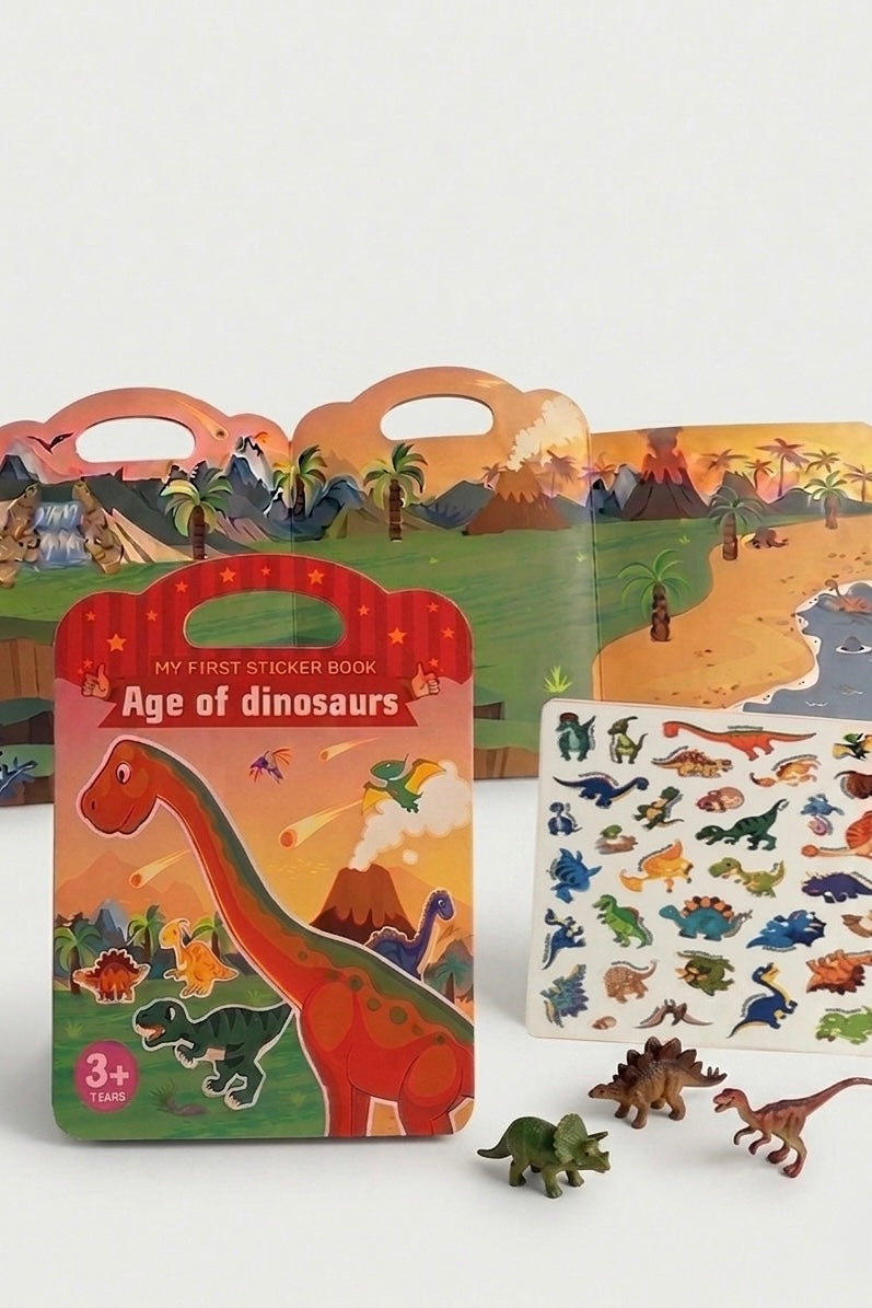 Jelly Reusable Sticker Book