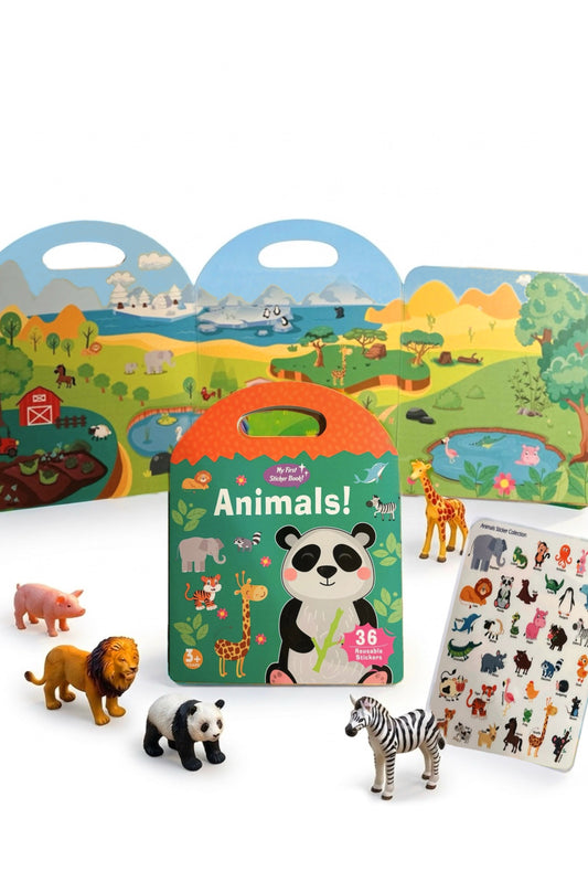 Jelly Reusable Sticker Book