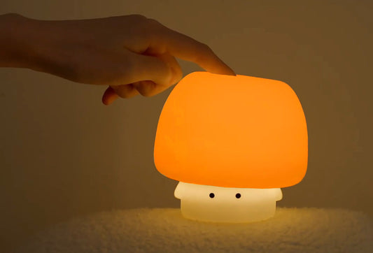 Cute Mushroom Silicone Night Lamp