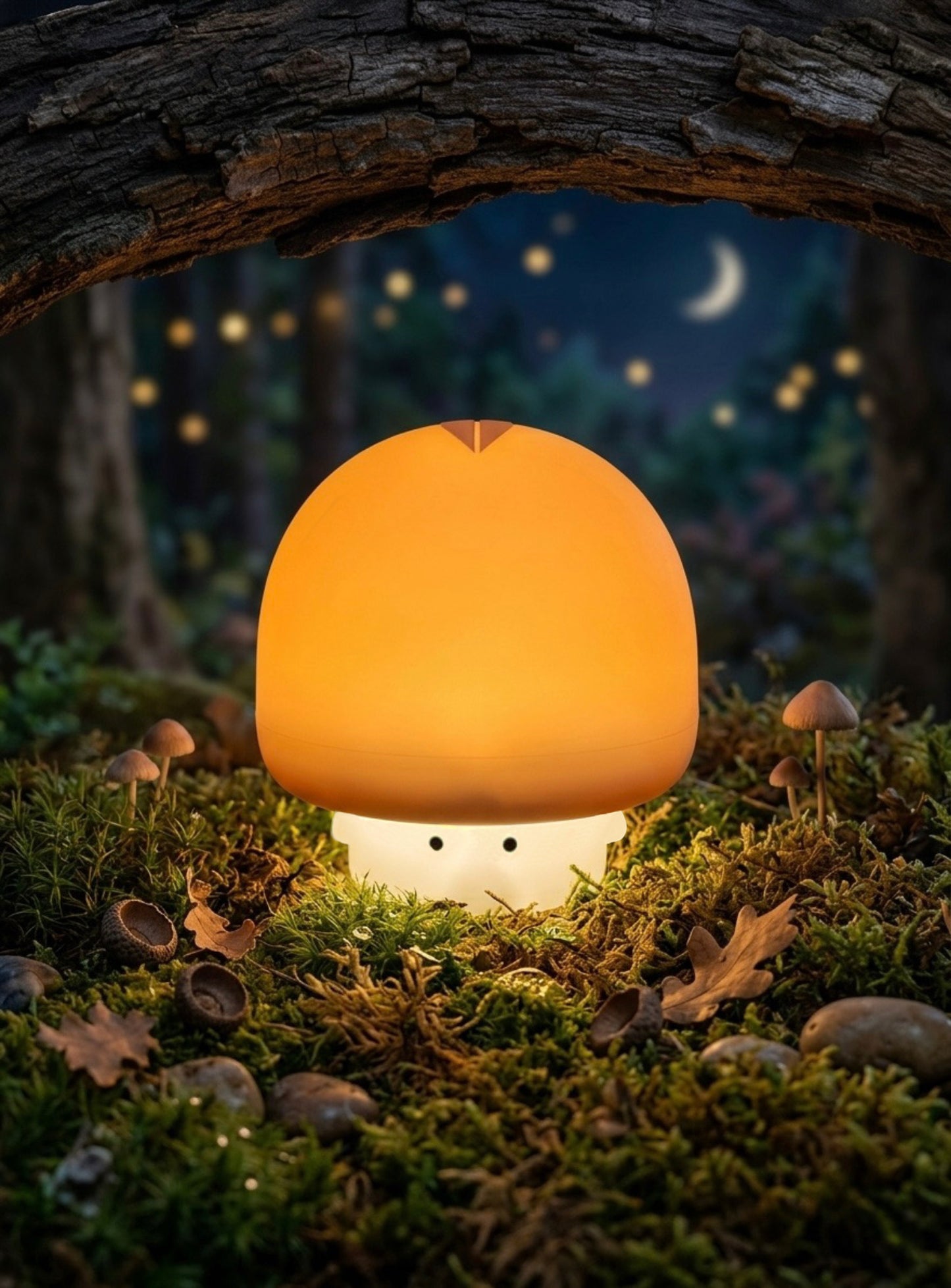 Cute Mushroom Silicone Night Lamp