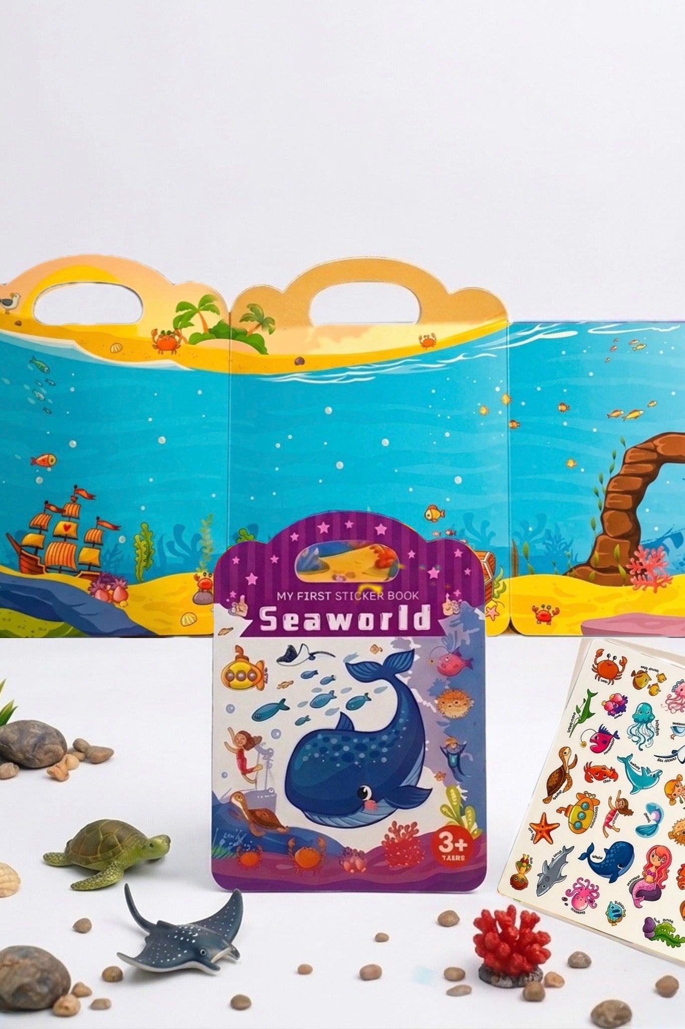 Jelly Reusable Sticker Book