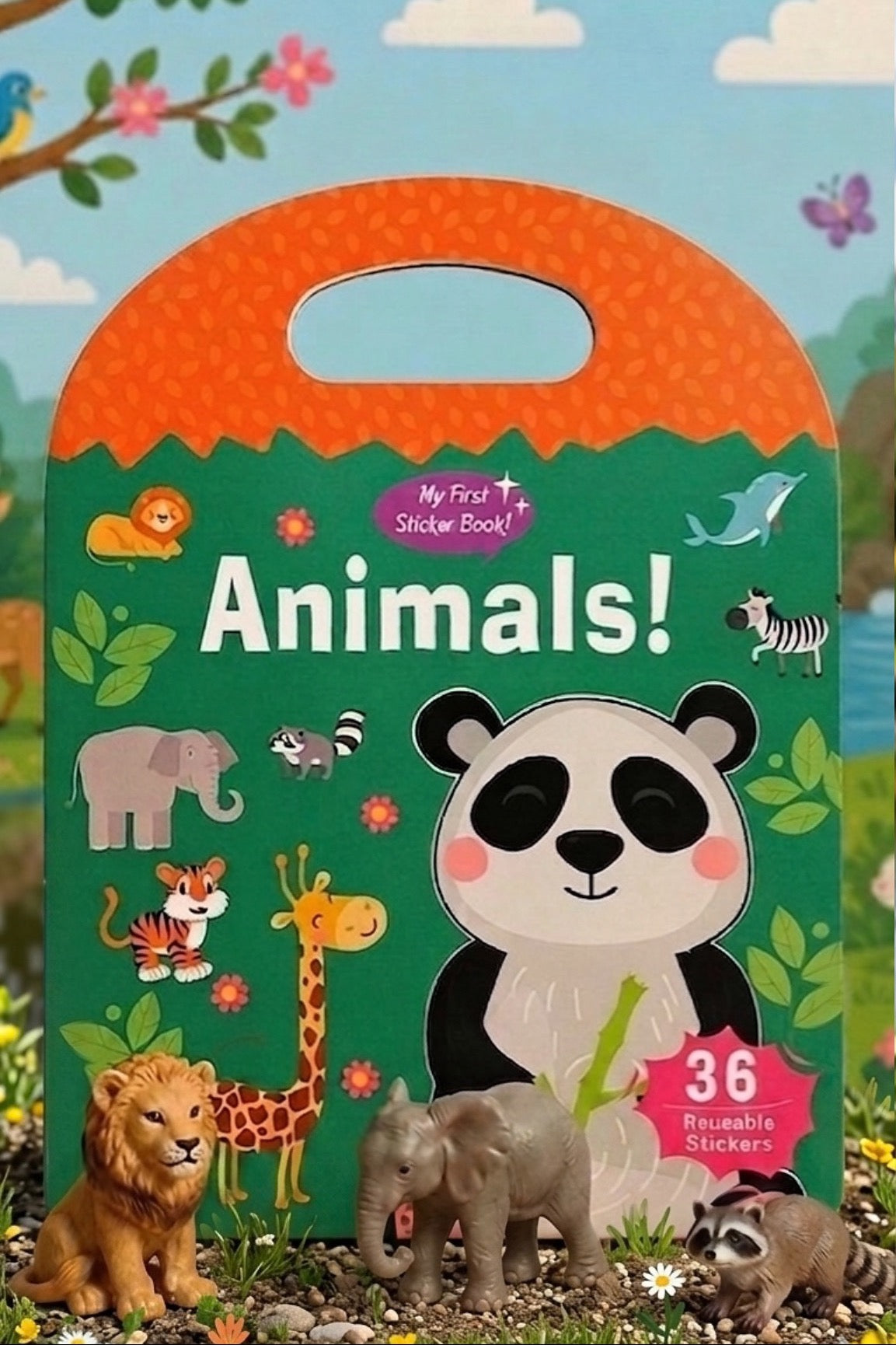Jelly Reusable Sticker Book