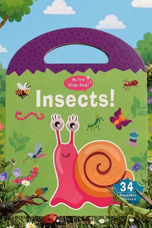 Jelly Reusable Sticker Book